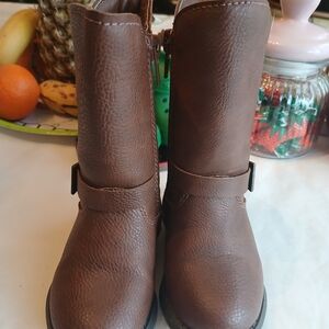 Brown Leather Boots